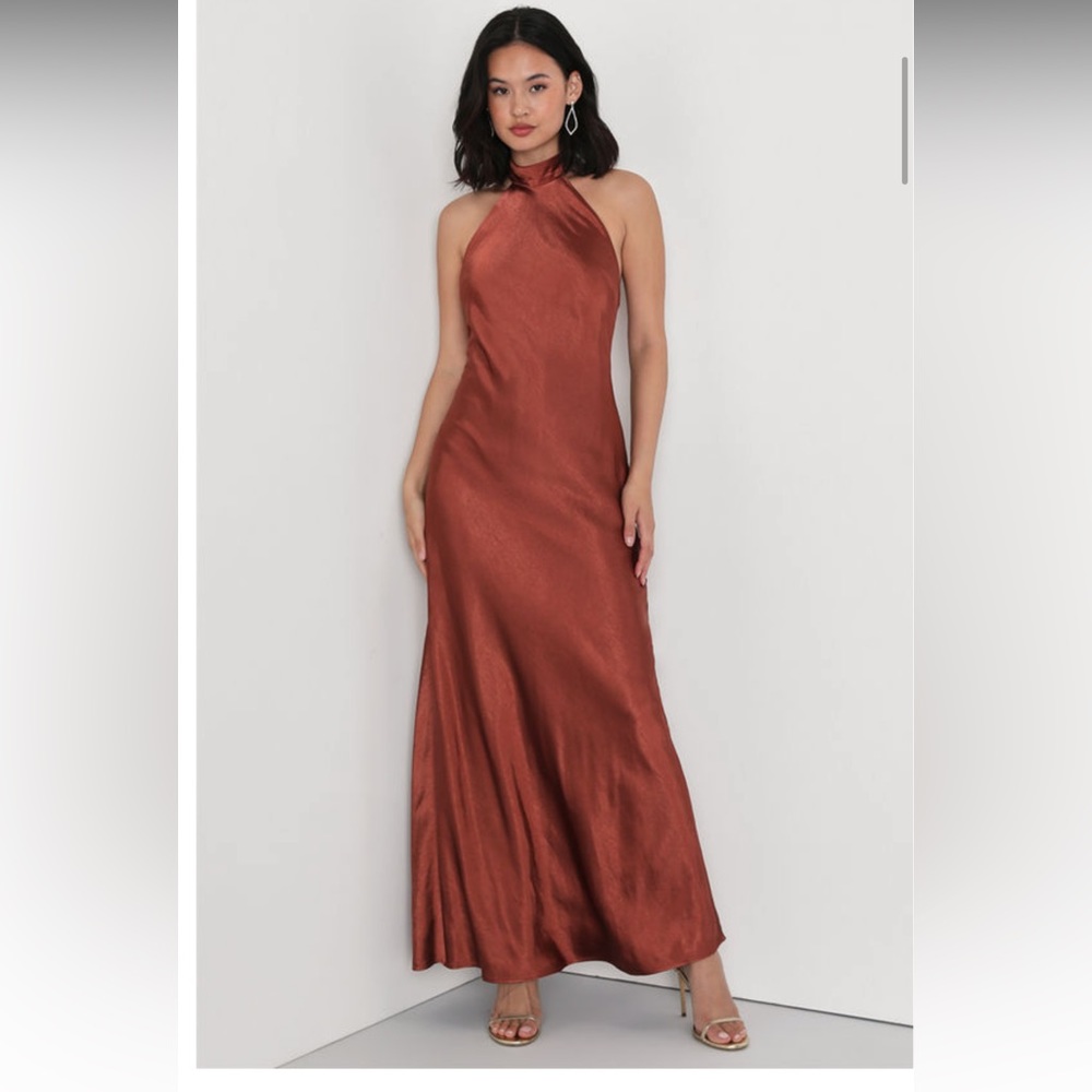 Brand new never worn fall rust color.
